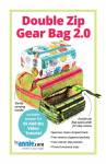 by annie - Double Zip Gear Bag 2.0